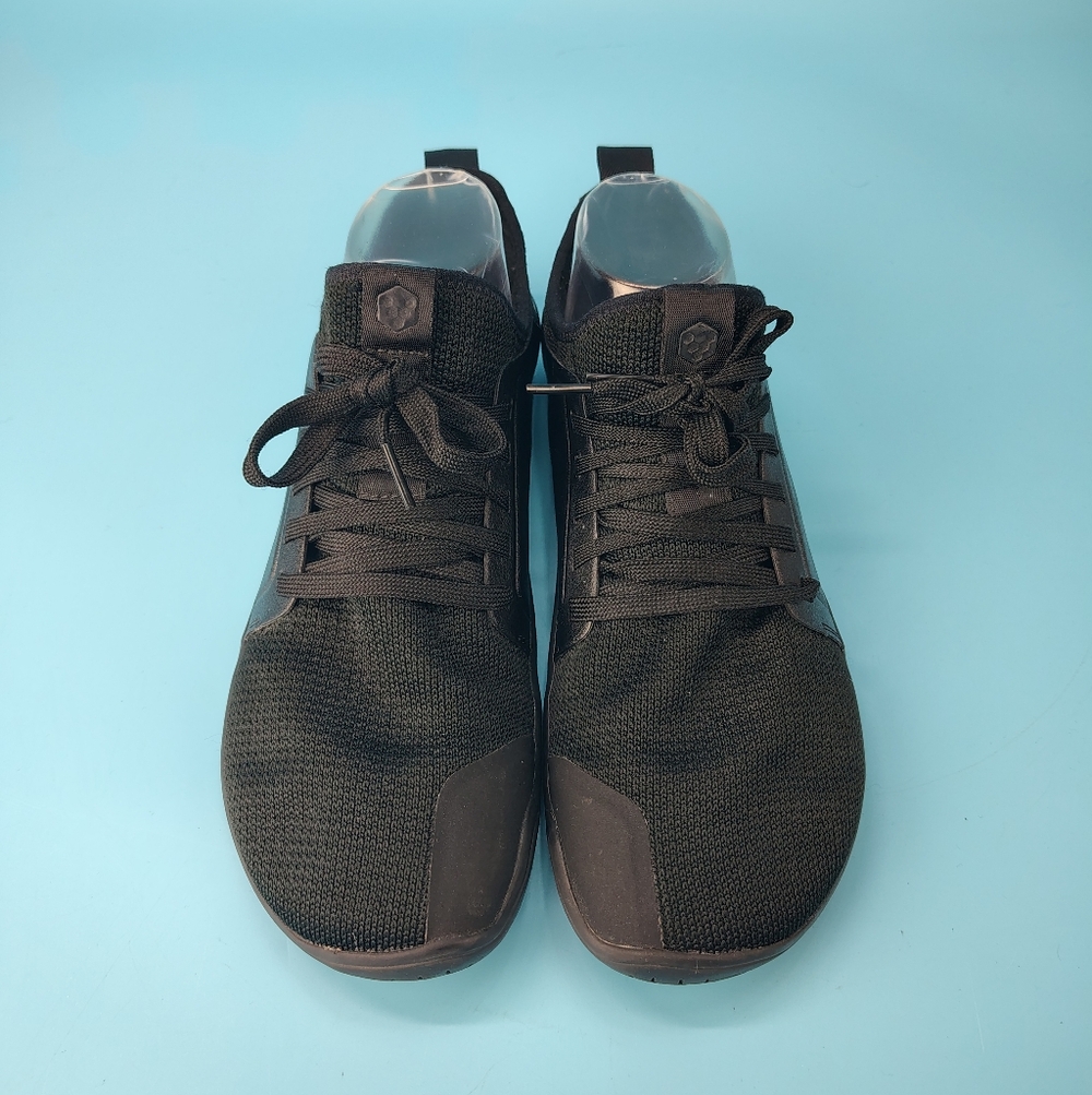 Vivobarefoot Primus Trail Firm Ground Natural Black Knit Minimalist Shoes 39 L